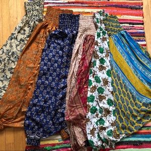 Special bundle (6 ) silk afgano pants💕💕💕 NEW